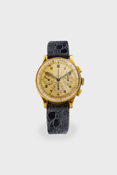 MOVADO : Mod. Chronograph   ref. 9020  anni '40  - Asta Orologi  - Associazione Nazionale - Case d'Asta italiane