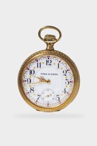 FRED W. OWEN - Mod. Pocket Watch  fine '800
