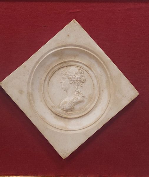 Manifattura napoletana, fine XVIII secolo : Coppia di profili raffiguranti Ferdinando IV di Borbone e Maria Carolina  - Asta Napoli, j'adore! - Associazione Nazionale - Case d'Asta italiane