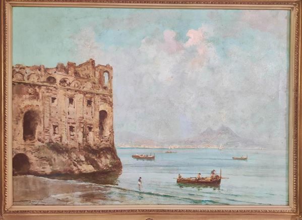 Roberto Marcello Baldessarri : Palazzo Donn'Anna  - Asta Napoli, j'adore! - Associazione Nazionale - Case d'Asta italiane