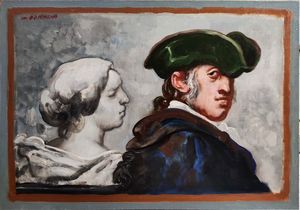 Armando  De Stefano - Ferdinando IV nel parco di Cosenza