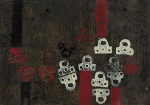 Renato Barisani - Senza titolo (Impronte)