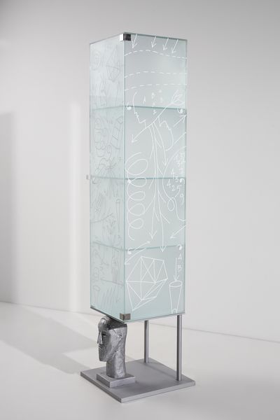 PALADINO MIMMO (n. 1948) : Philosopher Vetrinetta-libreria per Cleto Munari, Italia  - Asta Asta 447 | DESIGN E ARTI DECORATIVE DEL NOVECENTO Online - Associazione Nazionale - Case d'Asta italiane