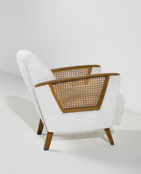 TEMPESTINI MAURIZIO (1908 - 1960) : attribuito. Coppia di poltrone  - Asta Asta 447 | DESIGN E ARTI DECORATIVE DEL NOVECENTO Online - Associazione Nazionale - Case d'Asta italiane