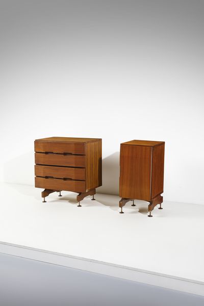 BRUSADELLI GIUSEPPE : Piccola cassettiera e stipo per Gbl, Lecco  - Asta Asta 447 | DESIGN E ARTI DECORATIVE DEL NOVECENTO Online - Associazione Nazionale - Case d'Asta italiane