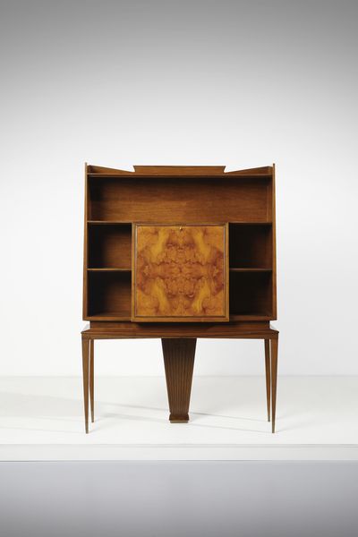 BORSI CESARE : Mobile con scrittoio a ribalta  - Asta Asta 447 | DESIGN E ARTI DECORATIVE DEL NOVECENTO Online - Associazione Nazionale - Case d'Asta italiane