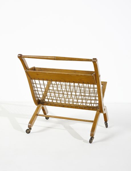 PECORINI GUGLIELMO : Carrello portariviste  - Asta Asta 447 | DESIGN E ARTI DECORATIVE DEL NOVECENTO Online - Associazione Nazionale - Case d'Asta italiane
