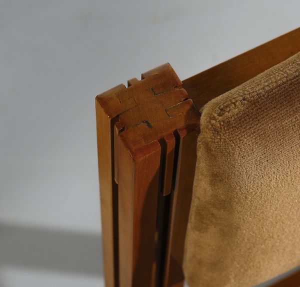 DARDI COSTANTINO (1936 - 1991) : attribuito. Sei sedie per Mobilificio Olivieri, Italia  - Asta Asta 447 | DESIGN E ARTI DECORATIVE DEL NOVECENTO Online - Associazione Nazionale - Case d'Asta italiane