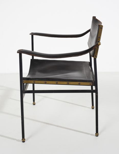 ADNET JACQUES  (1900 - 1984) : attribuito. Poltroncina  - Asta Asta 447 | DESIGN E ARTI DECORATIVE DEL NOVECENTO Online - Associazione Nazionale - Case d'Asta italiane