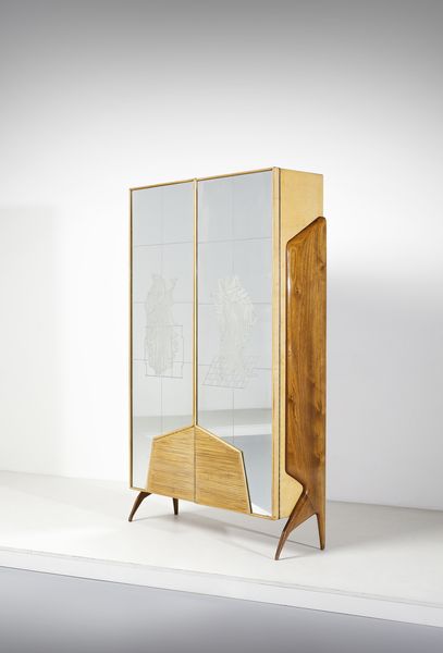 SCREMIN LUIGI (1896 - 1983) : Mobile da soggiorno  - Asta Asta 447 | DESIGN E ARTI DECORATIVE DEL NOVECENTO Online - Associazione Nazionale - Case d'Asta italiane