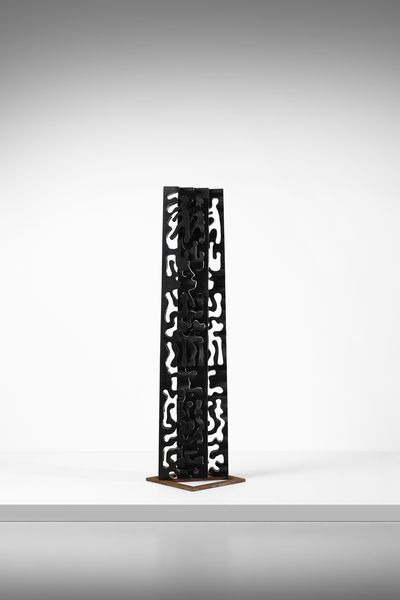 MASSAGRANDE GIOVANNI (1944 - 2017) : Modulare 1 Grande scultura totem  - Asta Asta 447 | DESIGN E ARTI DECORATIVE DEL NOVECENTO Online - Associazione Nazionale - Case d'Asta italiane