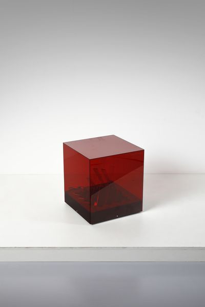 RIVIERE JAMES (n. 1949) : Lampada da tavolo Cubo di Teo per Centro Ricerche Arte Industria, Lissone  - Asta Asta 447 | DESIGN E ARTI DECORATIVE DEL NOVECENTO Online - Associazione Nazionale - Case d'Asta italiane