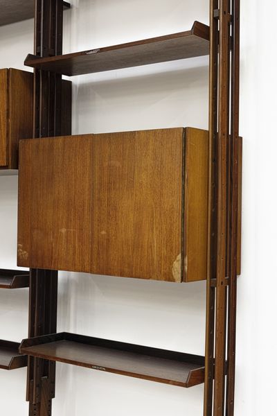 ALBINI FRANCO (1905 - 1977) : Libreria a due campate mod. LB7 per Poggi, Pavia  - Asta Asta 447 | DESIGN E ARTI DECORATIVE DEL NOVECENTO Online - Associazione Nazionale - Case d'Asta italiane