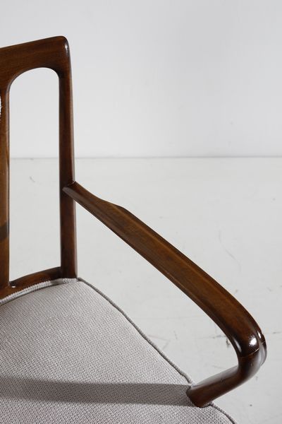 PARISI ICO (1916 - 1996) : Coppia di poltroncine con schienale a trapezio per Ariberto Colombo, Cant  - Asta Asta 447 | DESIGN E ARTI DECORATIVE DEL NOVECENTO Online - Associazione Nazionale - Case d'Asta italiane