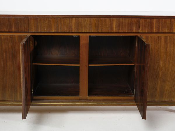 MANIFATTURA ITALIANA : Credenza a sei ante  - Asta Asta 447 | DESIGN E ARTI DECORATIVE DEL NOVECENTO Online - Associazione Nazionale - Case d'Asta italiane