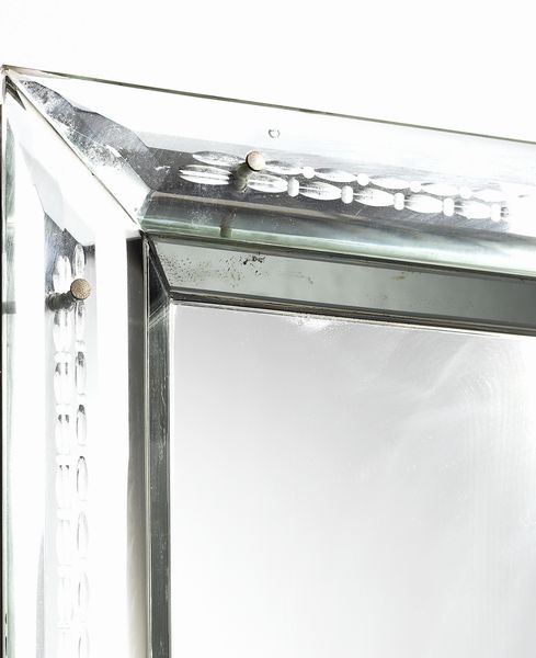 MANIFATTURA ITALIANA : Specchio da parete  - Asta Asta 447 | DESIGN E ARTI DECORATIVE DEL NOVECENTO Online - Associazione Nazionale - Case d'Asta italiane