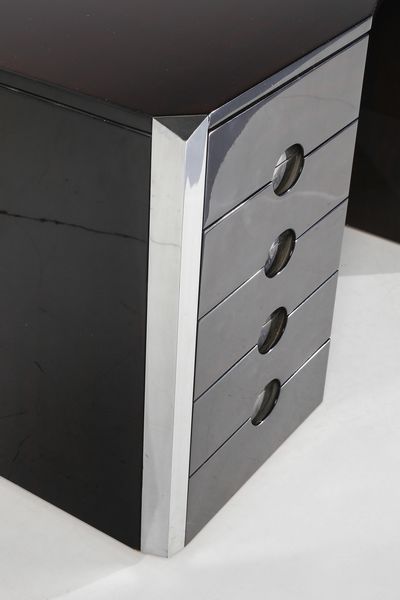 CACCIA DOMINIONI LUIGI (1913 - 2016) : Scrivania da centro per Azucena, Milano  - Asta Asta 447 | DESIGN E ARTI DECORATIVE DEL NOVECENTO Online - Associazione Nazionale - Case d'Asta italiane