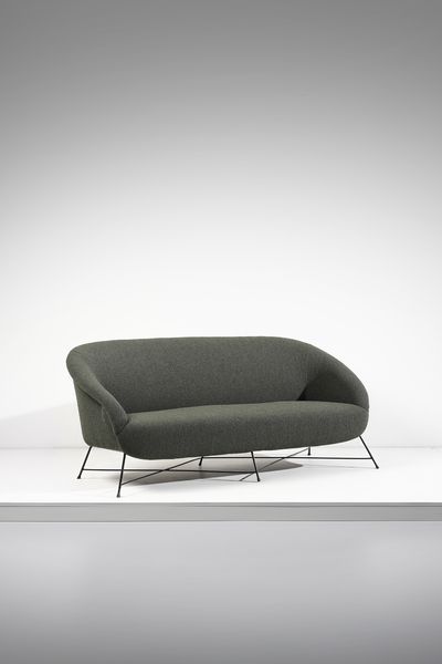 MANIFATTURA ITALIANA : Divano  - Asta Asta 447 | DESIGN E ARTI DECORATIVE DEL NOVECENTO Online - Associazione Nazionale - Case d'Asta italiane