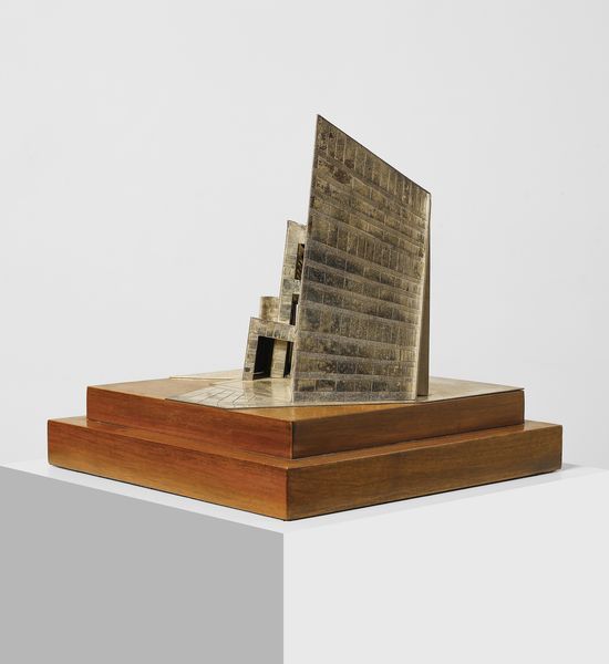 SUPERSTUDIO : Modellino della Banca di Credito Cooperativo dell'Alta Brianza. argentiere Guanziroli  - Asta Asta 447 | DESIGN E ARTI DECORATIVE DEL NOVECENTO Online - Associazione Nazionale - Case d'Asta italiane