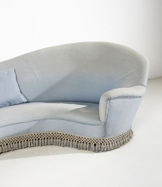 MUNARI FEDERICO : Divano curvo  - Asta Asta 447 | DESIGN E ARTI DECORATIVE DEL NOVECENTO Online - Associazione Nazionale - Case d'Asta italiane