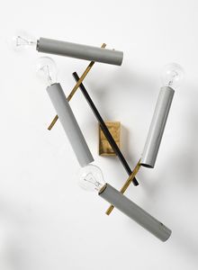 TORLASCO OSCAR (1934 - 2004) : Coppia di lampade da parete mod. 502/4 per Lumi, Milano  - Asta Asta 447 | DESIGN E ARTI DECORATIVE DEL NOVECENTO Online - Associazione Nazionale - Case d'Asta italiane