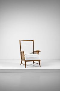 BUFFA PAOLO (1903 - 1970) - Poltrona esecuzione Serafino Arrighi, Cant