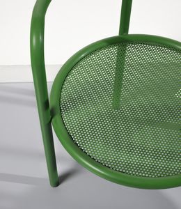 AULENTI GAE (1927 - 2012) : Sei poltroncine della serie Locus Solus per Poltronova, Firenze  - Asta Asta 447 | DESIGN E ARTI DECORATIVE DEL NOVECENTO Online - Associazione Nazionale - Case d'Asta italiane