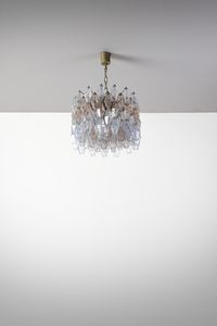 VENINI - Lampada a sospensione della serie Poliedri, Murano