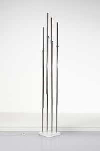 MOSCHENI SERGIO : Lampada da terra mod. Giraffa per Selenova, Italia  - Asta Asta 447 | DESIGN E ARTI DECORATIVE DEL NOVECENTO Online - Associazione Nazionale - Case d'Asta italiane