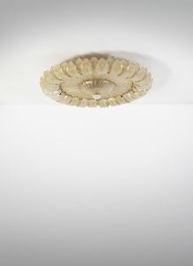 BAROVIER & TOSO - Grande lampada a plafone, Murano