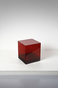 RIVIERE JAMES (n. 1949) - Lampada da tavolo Cubo di Teo per Centro Ricerche Arte Industria, Lissone