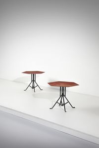 FRANK LLOYD WRIGHT e WARREN MCARTHUR - Coppia di tavolini