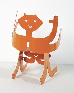 MATTA ROBERTO SEBASTIAN ANTONIO (1911 - 2002) : Poltrona scultura antropomorfa  - Asta Asta 447 | DESIGN E ARTI DECORATIVE DEL NOVECENTO Online - Associazione Nazionale - Case d'Asta italiane