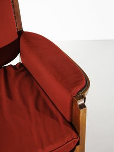 MANIFATTURA ITALIANA : Coppia di poltrone  - Asta Asta 447 | DESIGN E ARTI DECORATIVE DEL NOVECENTO Online - Associazione Nazionale - Case d'Asta italiane