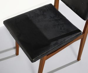 FRANCO ALBINI (1905-1977) & FRANCA HELG (1920-1989) : Dodici sedie mod. SD9 Luisella per Poggi, Pavia  - Asta Asta 447 | DESIGN E ARTI DECORATIVE DEL NOVECENTO Online - Associazione Nazionale - Case d'Asta italiane