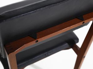 FRANCO ALBINI (1905-1977) & FRANCA HELG (1920-1989) : Dodici sedie mod. SD9 Luisella per Poggi, Pavia  - Asta Asta 447 | DESIGN E ARTI DECORATIVE DEL NOVECENTO Online - Associazione Nazionale - Case d'Asta italiane