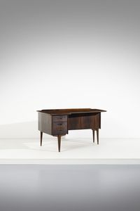 LOVIG NIELSEN PETER (1915 - 1989) - Scrivania mod. Boomerang, produzione Danese