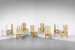 MANIFATTURA ITALIANA - Otto sedie
