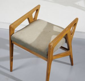 Coppia di sgabelli  - Asta Asta 447 | DESIGN E ARTI DECORATIVE DEL NOVECENTO Online - Associazione Nazionale - Case d'Asta italiane