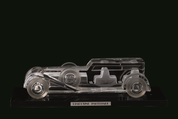 Xavier Froissart : Daum, Francia 1987 ca Limousine Imp�riale  - Asta Arti Decorative Europee del '900 - Associazione Nazionale - Case d'Asta italiane