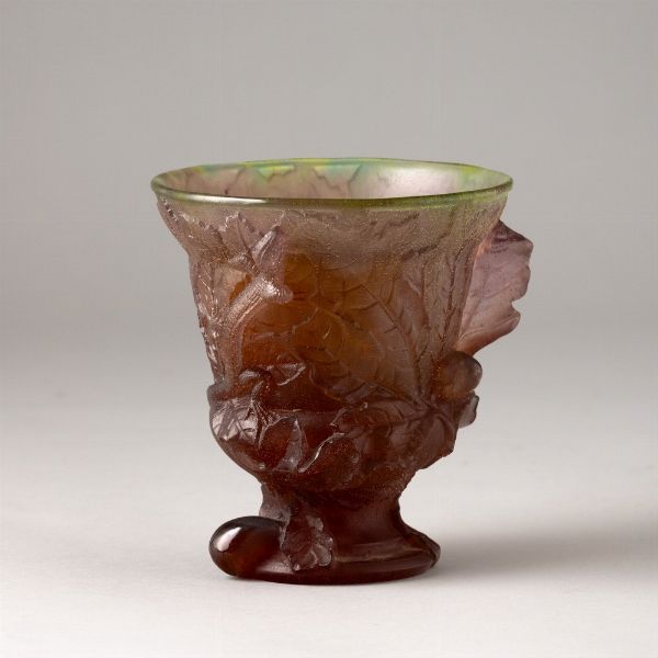 Daum, Francia 1900 ca  - Asta Arti Decorative Europee del '900 - Associazione Nazionale - Case d'Asta italiane