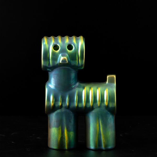 Judit Nádor : Zsolnay, Ungheria 1970 ca  - Asta Arti Decorative Europee del '900 - Associazione Nazionale - Case d'Asta italiane