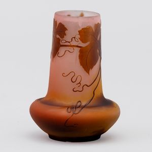 Émile Gallé : Francia 1900 ca  - Asta Arti Decorative Europee del '900 - Associazione Nazionale - Case d'Asta italiane