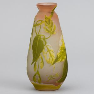 Émile Gallé : Francia 1900 ca  - Asta Arti Decorative Europee del '900 - Associazione Nazionale - Case d'Asta italiane