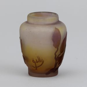 Émile Gallé : Francia 1900 ca  - Asta Arti Decorative Europee del '900 - Associazione Nazionale - Case d'Asta italiane