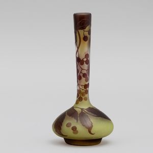 Émile Gallé : Francia 1900 ca  - Asta Arti Decorative Europee del '900 - Associazione Nazionale - Case d'Asta italiane