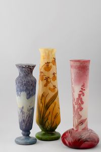 Daum, Nancy, Francia 1900 ca  - Asta Arti Decorative Europee del '900 - Associazione Nazionale - Case d'Asta italiane