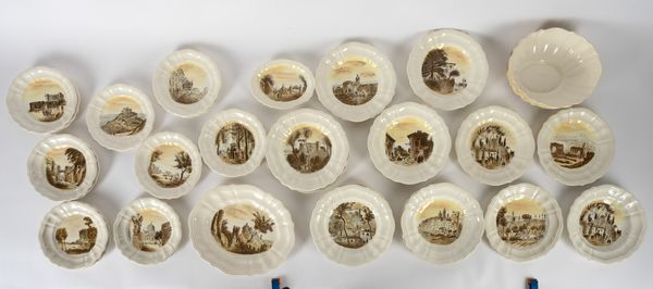 MICHELE CASCELLA : Parte di servizio da tavola.<BR>Laveno, Societ� Ceramica Italiana, 1950 circa.<BR>Design di Michele Cascella (Ortona (CH) 1892-Milano 1989).  - Asta Arredo per la Tavola - Associazione Nazionale - Case d'Asta italiane