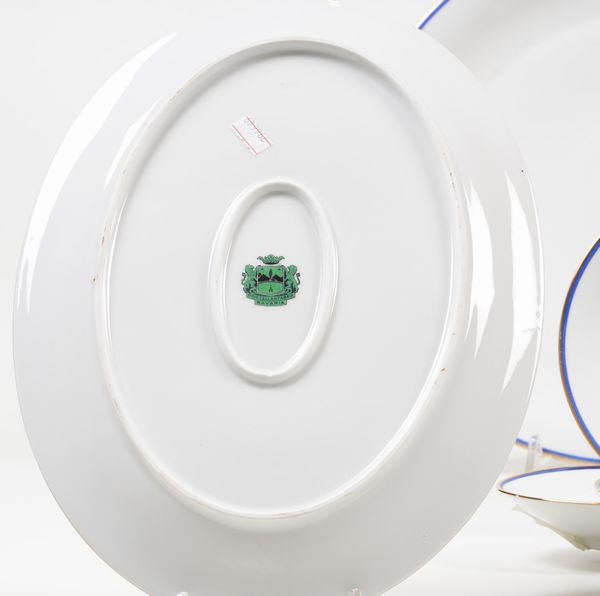 Servizio da tavola.<BR>Germania, Manifattura �Porzellanfabrik Bavaria�. XX secolo.  - Asta Arredo per la Tavola - Associazione Nazionale - Case d'Asta italiane