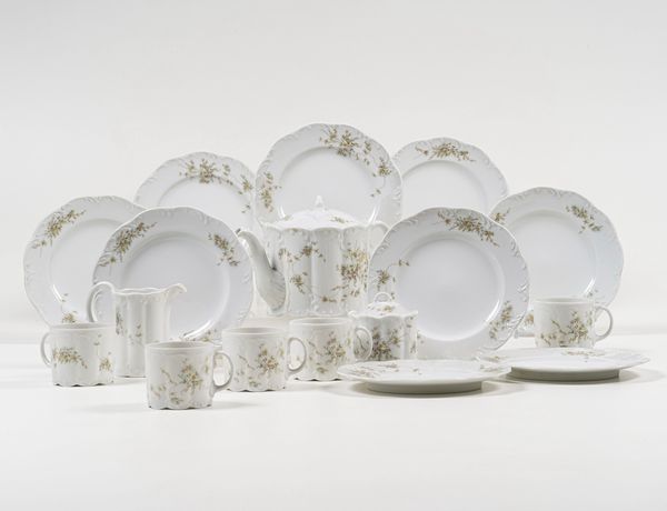 Servizio da t�.<BR>Germania, Manifattura Rosenthal, XX secolo.  - Asta Arredo per la Tavola - Associazione Nazionale - Case d'Asta italiane